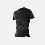 FLOKY OXYGEN SHORT SLEEVE MAN - SORT