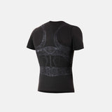 FLOKY OXYGEN SHORT SLEEVE MAN - SORT