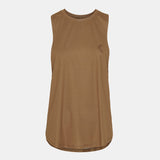 KISSPADEL OVERSIZED TANK TOP / KHAKI