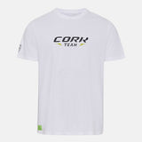 CORK PADEL TEAM TEE - HVID